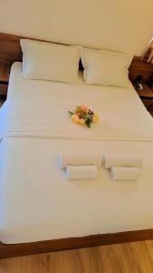 Postel nebo postele na pokoji v ubytování Aqua Apartments 2