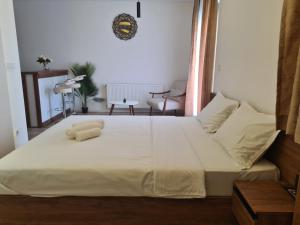 Postel nebo postele na pokoji v ubytování Aqua Apartments 2