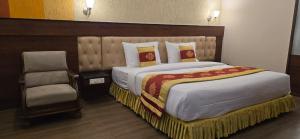 Voodi või voodid majutusasutuse Hotel High Point toas