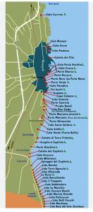 a map of the incan trail at Reby's House 1 in Monopoli