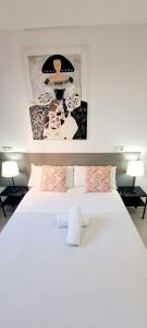 Krevet ili kreveti u jedinici u okviru objekta Sierra de Meira - Hospedaje de Autogestión sin Recepción