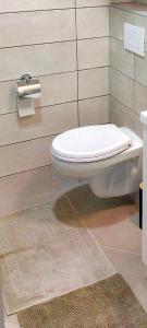 a bathroom with a toilet in a room at Apartman Lena in Vrnjačka Banja +11 photos