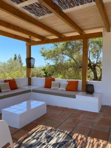 Santa Teresa Bed & Breakfast Andalusien的休息区