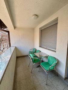 Χώρος καθιστικού στο Garni Hotel Consul