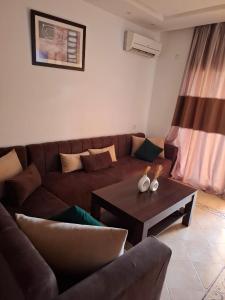 Posezení v ubytování Jolie Appartement Marina Saidia ap4