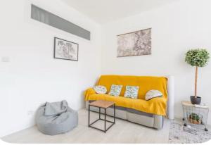 Posedenie v ubytovaní Chambre privée face à la gare