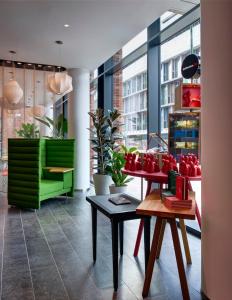 Posezení v ubytování citizenM Dublin St Patrick's