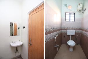 Koupelna v ubytování Super Hotel O Nandi Inn