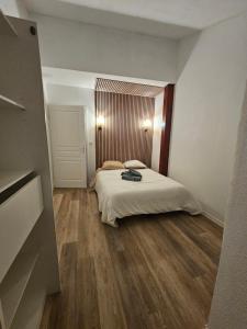 Postel nebo postele na pokoji v ubytování Appartement dans résidence