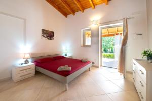 A bed or beds in a room at Masseria Capece bed & breakfast