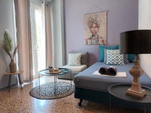 Posezení v ubytování Maritonia's comfort apartment