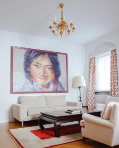 Zona d'estar a Schlossberghotel