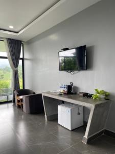 TV/trung tâm giải trí tại Hidden Leaf Resort