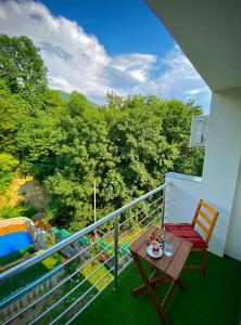 Μπαλκόνι ή βεράντα στο Relax Apartment Private pool