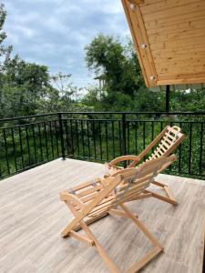 Balkón nebo terasa v ubytování sea breeze