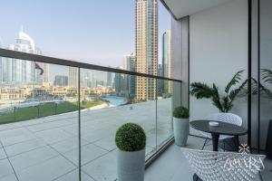 Μπαλκόνι ή βεράντα στο Grande Luxury, Burj Khalifa & Fountain View