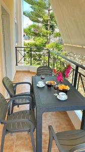 Balkón nebo terasa v ubytování Ksamil Apartament Sela + 86 fotografií