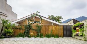 Um jardim em Pousada Hospedaria215