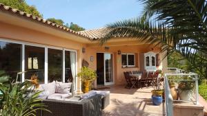 Zahrada ubytování Villa Mimosa