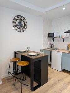 Η κουζίνα ή μικρή κουζίνα στο Precioso Estudio, Loft de diseño en Candas