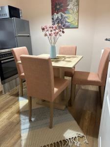 Kuchyň nebo kuchyňský kout v ubytování Apartman Teodora