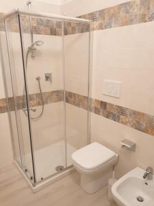 Koupelna v ubytování Casa Conero