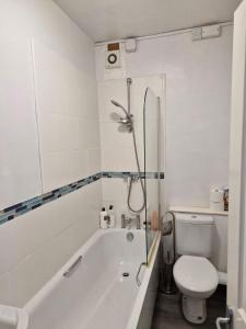 Koupelna v ubytování One bedroom sea view sea front apartment