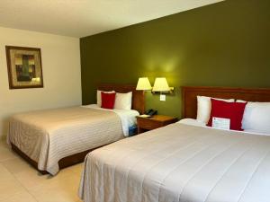 Voodi või voodid majutusasutuse Baja Inn Hoteles La Mesa toas