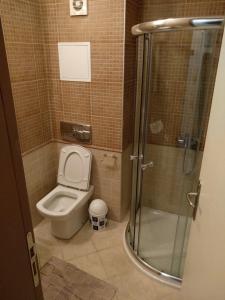 Koupelna v ubytování Oasis Resort&Spa Lozenets Studio 1-2 + 10 fotografií