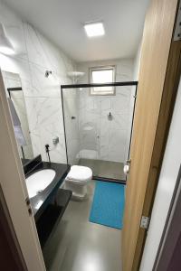 Et badeværelse på Cobertura - Praia do Morro