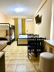 Postel nebo postele na pokoji v ubytování Hotel Asteri