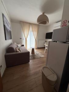 TV a/nebo společenská místnost v ubytování Cor Montis Apartments