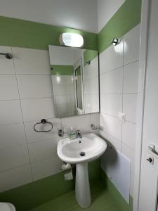 Koupelna v ubytování Ksamil Apartament Sela