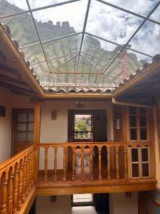 Balkón nebo terasa v ubytování Picaflor Tambo Guest House