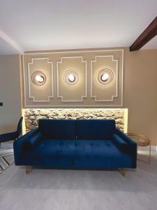 Posezení v ubytování Lemon Suites Santander