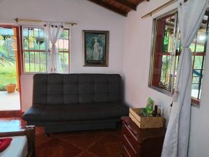 Posezení v ubytování Libélula finca-hotel