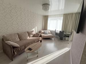 Posezení v ubytování New Comfortable Apartment in center