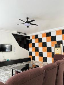 O zonă de relaxare la Shiri Hotel Pool Villa 2 쉬리호텔 풀빌라 2