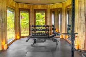 Fitness centrum a/nebo fitness zařízení v ubytování Koyao Island Resort