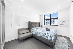 Ένα ή περισσότερα κρεβάτια σε δωμάτιο στο Prime 3BR Apt with Parking & ICC & DarlingHarbour-10 mins walk +17 φωτογραφίες