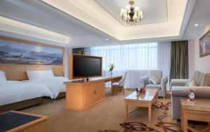 Μια τηλεόραση ή/και κέντρο ψυχαγωγίας στο Vienna Hotel Guangdong Zhongshan Caihong Avenue