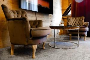 Posezení v ubytování Wolfstein - Le Boutique Hotel