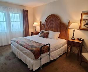 Postel nebo postele na pokoji v ubytování Volcano House