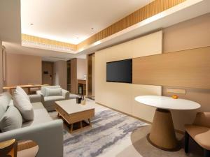 Predel za sedenje v nastanitvi Zhangjiagang Guomao Hotel