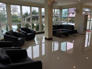 Χώρος καθιστικού στο Iyara Hotel Nongkhai