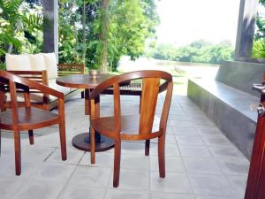 Μπαλκόνι ή βεράντα στο Roman Lake Ayurveda Boutique Resort