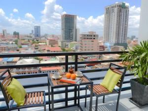 Μπαλκόνι ή βεράντα στο Kolab Sor Phnom Penh Hotel