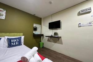 TV a/nebo společenská místnost v ubytování Hotel MSP Bukit Bintang