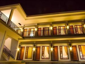 Μπαλκόνι ή βεράντα στο Hotel New Melati