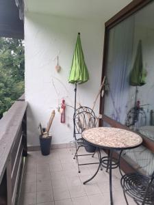 Balkón alebo terasa v ubytovaní Grubhof Treetops
